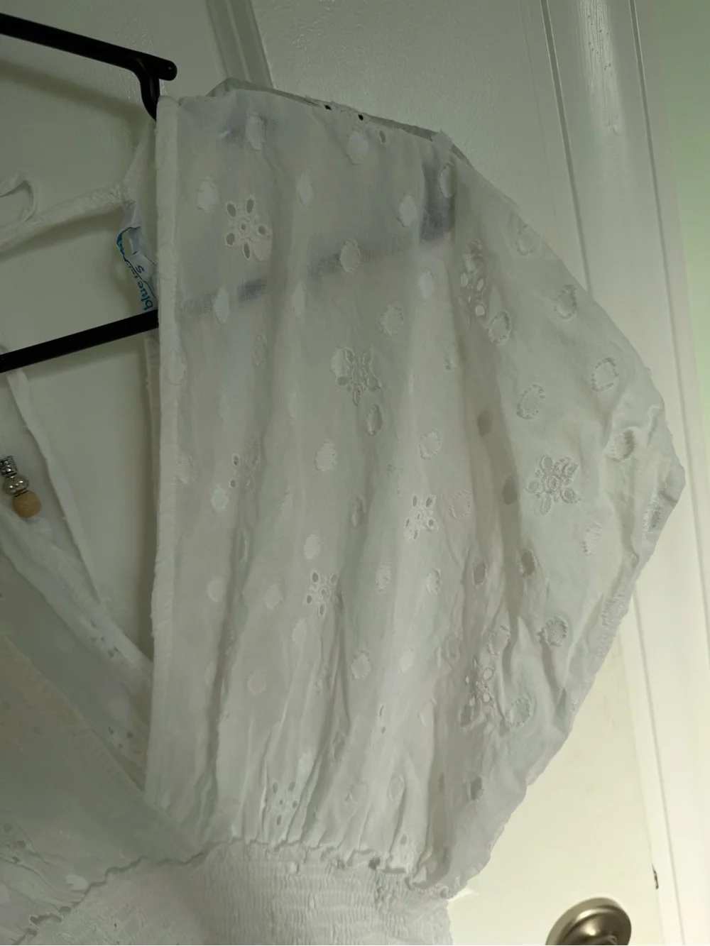 White V Summer Dress beach cover up
